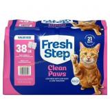 Fresh Step Clean Paws Litter, Febreze (38 lb)