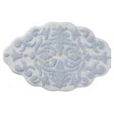 2ct 20' x 32' Ornate Bath Rug - Soft Cotton Mat