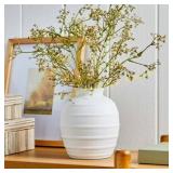 Better Homes & Gardens White Ceramic Vase