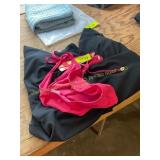 Pink XL swim bottoms & black XL 1 pc