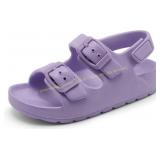 Size 9 INMINPIN Toddler Buckle Sandals, Open Toe