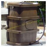FCMP WG4000 45 Gal Wood Barrel Brown