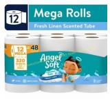 Angel Soft 2-Ply Toilet Paper, Fresh Linen