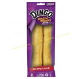 Dingo Wag 'N' Wraps Jumbo Dog Chew, 2-treats