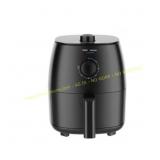 Mainstays 2.2 Qt Air Fryer Arctic Black Basket