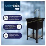 UtilitySinks Plastic 24' Freestanding Sink