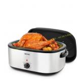 AROMA 22Qt Roaster Oven w/ Dome Lid