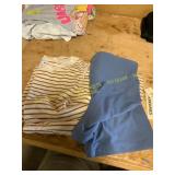 M Purple shorts & S dress