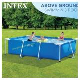 COMPLETE? Intex 9.8' x 29.5' Rectangular Pool