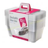 5.7-Liter Shoe & Closet Boxes (10 Pack) 3ct