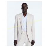 Linen Blend Blazer 44L, suiting pant w34 L32