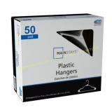 Mainstays Adult & Teen Hangers, 50 Pack, White