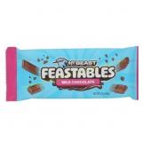 Opened Feastables Bar Milk Chocolate 60g Case 24