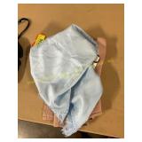 XXXL waist strainer & XL blue lace shirt