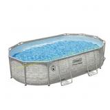 Complete? Coleman Power Steel 16x10x42' Oval Pool