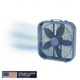 Lasko 20' 3-Speed Energy Box Fan, Laguna Blue