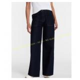 Time and Tru Women's Wide Leg Utility Trousers 9