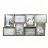 Mainstays 4x6 8-Opening Gallery Frame, Gray