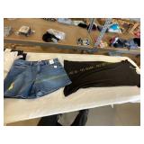 Size L dress size 14 jean shorts