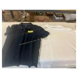 Size L White Shirt + Blue Polo