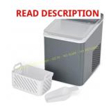 Mainstays Countertop Ice Maker, Grey