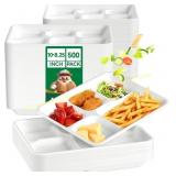 JOLLY CHEF Compostable Plates 10x8.25x1