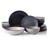 Famiware Venus Stoneware Dinnerware Set for 4