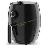 Compact Air Fryer 2.1QT, 4-in-1, Black