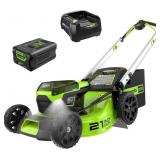 Greenworks 60V 21' Cordless Lawn Mower