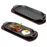 DVK Fajita Skillet Sizzling Plate (2PCS)