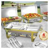 HCSH&Will Chafing Dishes Buffet Set 4 Pans