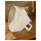 white funnel