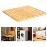 24"x25" Bamboo Countertop, 1.2" Thick