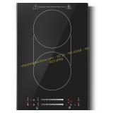 12-Inch Induction Cooktop: 2 Burners