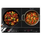 Double Burner Induction Cooktop 1800W