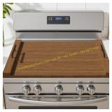 Gas Stove Top Cover: Wooden 30x22 Noodle Board