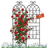 2 Pack 71"x20" Metal Garden Trellis
