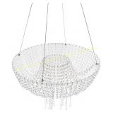 Wedding Cake Stand Faux Crystal Chandelier