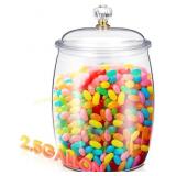 Nuogo 2.5 Gallon Candy & Cookie Jar with Lid
