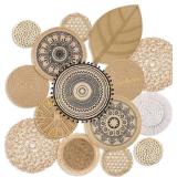 Boho Wall Basket Decor Woven Rattan Seagrass