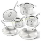 Duxtop 10-Pc Stainless Cookware Set