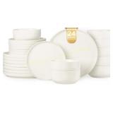 EWFEN Ceramic Dinnerware Set, White