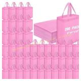 Windyun 200 Pcs Reusable Tote Bag 8x4x10