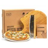 XL 4-Piece Pizza Stone Set - 15" Stone