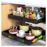Mlinavn 2 Pack Pull Out Cabinet Organizer