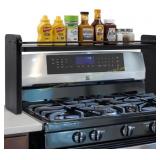 MyGift 33-Inch Stove Top Spice Shelf