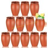 Gejoy 12 Sets Cantaritos 16oz Mexican Cups