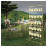 Champagne Glass Holder Wall Stand (5-Tier)