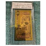2023 Nevada Goldback 1/1000 .999 Pure Gold