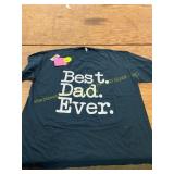 XL Best Dad Ever Graphic T